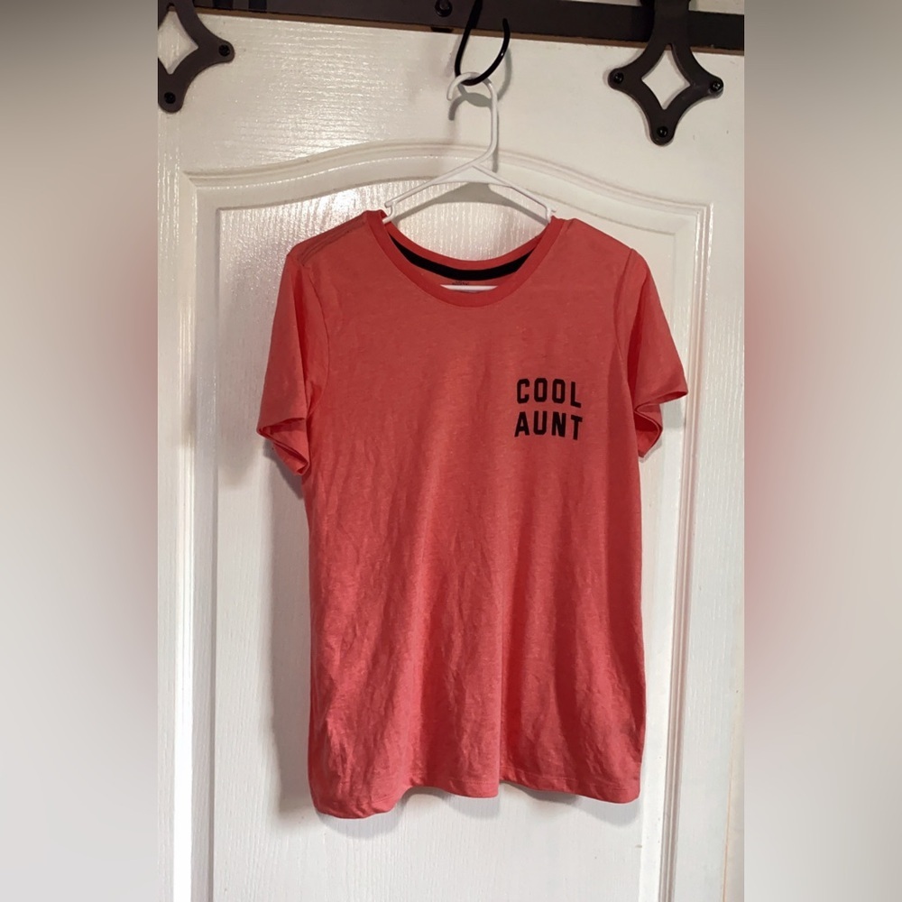 Cool Aunt Kids Coral T-Shirt
